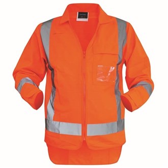 COLLAR SAFETY VEST - TTMC-W17  - Long Sleeve | Polyester